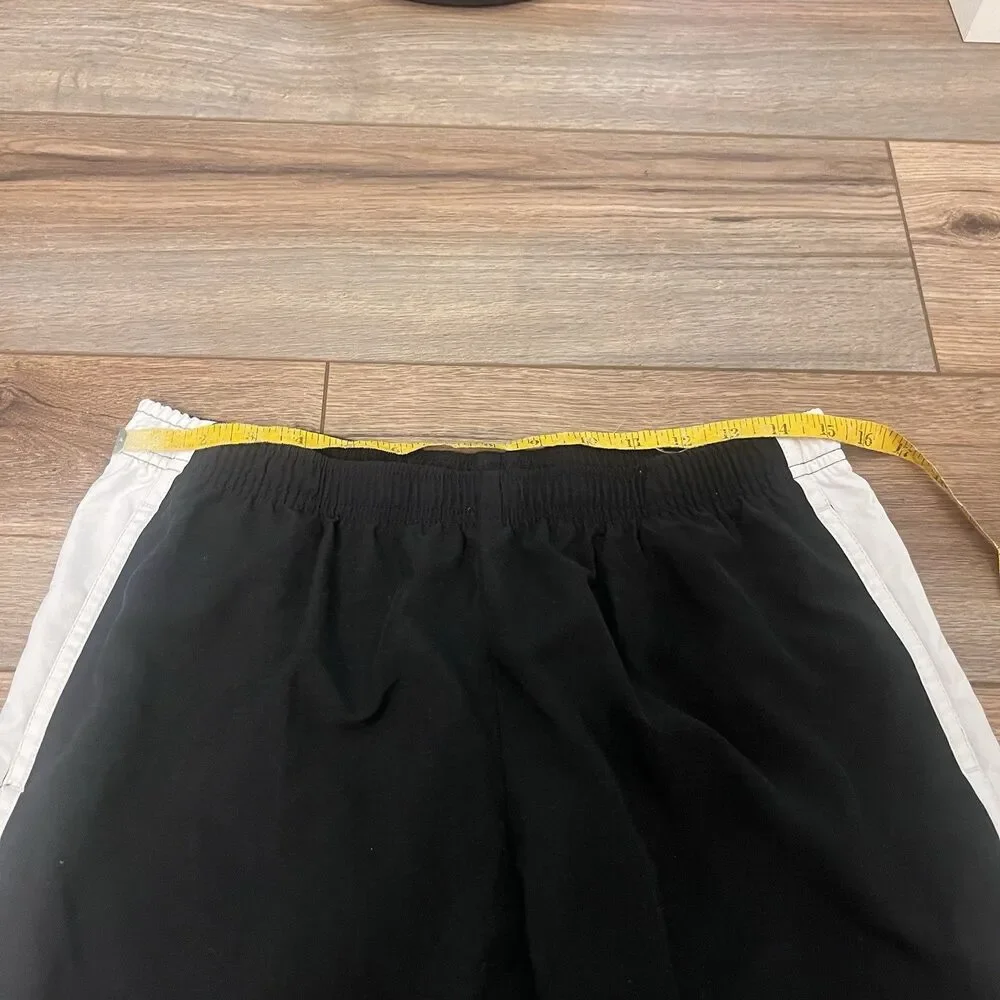 Nike Black Sweatpants with White Side Panels